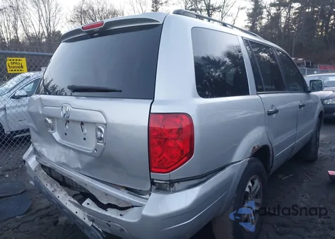 2005 Honda Pilot Ex from USA, damaged, VIN 5FNYF184X5B059354